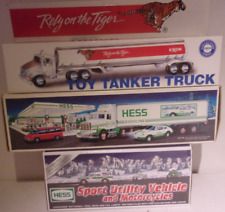 1992, 2004 Hess Toy Trucks & 1993 Exxon Tanker Used Lot of 3 picture