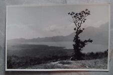 Vintage Indonesian Postcard Kartupos s: Scenic View of Mountains & Lake picture