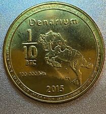 2015  Authentic Denarium) Bitcoin 0.01 Unfunded, Uncirculated- Sealed picture