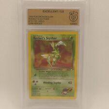 Pokemon Rocket's Scyther Holo 13/132 GSG 5.0 English picture