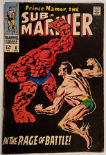 Sub-Mariner #8 FN  Prince Namor Vs Thing Dec. 1968 picture