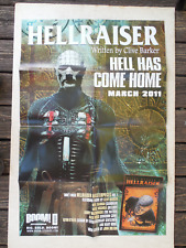 HELLRAISER BOOM STUDIOS COMIC 24x36 FOLD OPEN PROMO POSTER 2011 DS CLIVE BARKER picture