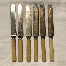 Lot of 6 Vintage Food Spreaders / Butter knives picture
