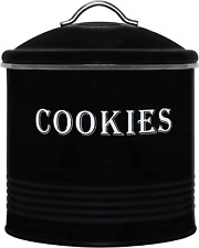 Blue Donuts Vintage Cookie Jar - Cookie Jars for Kitchen Counter, Airtight Jar picture