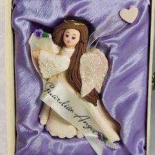 Vintage Pavilion Gift Co New York Guardian Angel of Love Box Keepsake 4.5 inches picture