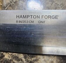 VINTAGE EPICURE 8-118K-7T-16  SUPERIOR NO STAIN HAMPTON FORGE CHEF'S KNIFE🔪 picture