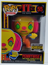 IT: The Movie - Funko Pop - Pennywise #55 Black Light - New in Box w/Protector picture