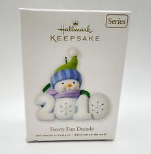 Hallmark Keepsake Frosty Fun Decade 1st in Series Ornament 2010 picture