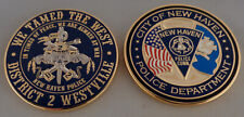 New Haven DISTRICT 2 CT Connecticut Police CHALLENGE COIN We Tamed The West picture