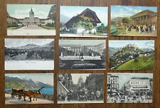 Antique Foreign POSTACRD LOT (37 postcards) Europe? London Berlin Prague Italy + picture