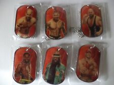 2015 TOPPS WWE DOG TAGS  RINGSIDE RELICS   all relics......6     RELICS picture