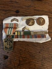 Vintage (70s?) JROTC ROTC Award Pins Tabs Medals Lot See Description picture