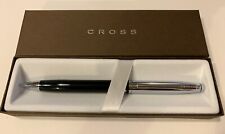 Cross Avitar Tuxedo Black & Chrome Executive Ballpoint Pen, Brand New picture