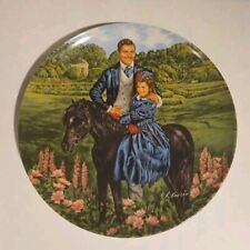 1985 Knowles Raymond Kursar Plate BONNIE AND RHETT Gone with the Wind  picture