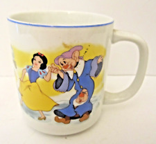 Vintage Walt Disney World Snow White and The Seven Dwarfs Coffee mug 8 oz picture