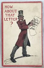 Antique Postcard  “How About That Letter?”  Butte Nebraska 1924 picture
