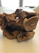 Jeff Trag Buckeye Burl Wood Box Treasure Chest - Rustic Knot Natural Features picture