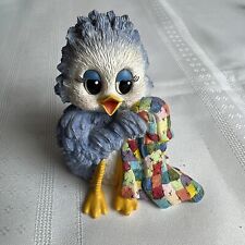 1998 Sonshine Promises Bird Figurine WHEN LIFE GIVES YOU SCRAPS - MAKE A QUILT picture