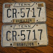 Vintage 1966 Tennessee License Plate Tag picture