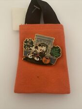 DISNEY WDW MICKEY HALLOWEEN 2005 LE 1500 PIN & CANVAS BAG New picture