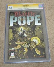Battle Pope #2 CGC 9.8 Signature Series Signed Robert Kirkman Tony Moore Comic picture