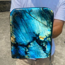 5.5lb Large Natural Labradorite Quartz Crystal Display Mineral Specimen Healing picture