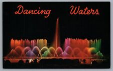 See The Fabulous And Amazing Dancing Waters At New York World's Fair Postcard picture