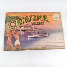 Santa Catalina Island California -Sites & Attractions- 12 Photo Postcard Folder picture