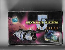 Babylon 5  27 sealed packs  Hobby Box - Fleer/Skybox 1996 opened box picture