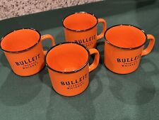 4 Unused Orange Bulleit Bourbon Mugs picture