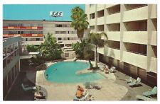 San Diego California c1950's El Cortez Hotel Swimming Pool, SAS sign picture