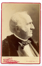 Vintage Cabinet Card Wendell Phillips abolitionist advocate for Native Americans picture