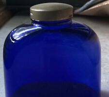 Cobalt Blue Bottle Original Cap Bourjois 4.5”. 280Gm. picture