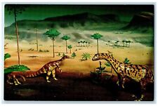 c1950's Connecticut During Triassic Period Stamford Museum Stamford CT Postcard picture