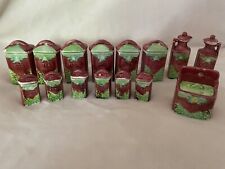 15 piece Miniture Toy Spice Canister Set picture