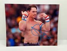 John Cena WWE Blue Signed Autographed Photo Authentic 8X10 COA picture