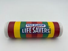 Life Savers Candy Five Flavor Ceramic Collector Vase Nabisco Teleflora picture