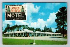 Sylvania GA-Georgia Pine View Motel Advertising, Antique, Vintage c1959 Postcard picture
