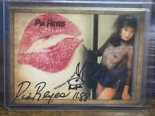 2018 Collectors Expo Pia Reyes Autograph & Kiss Card picture