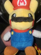 JPN Pokemon Center Mario X Pikachu Plush 2016  New With Tags And OG Bag⚡️ picture