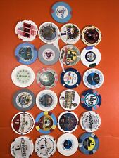 Lot Of 25 Casino Gaming Poker Chips Assorted Locations- Lot A picture