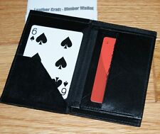 Himber wallet -- nice size, 100% English leather, looks & works great      TMGS picture