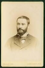 S8, 803-12, 1880s, Cabinet Card, Gentleman, who signed the back of the card picture