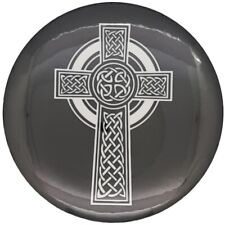 1PK B07P Celtic Cross 1 Pin Button Christiantity Christian church religion picture