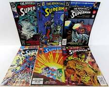 The Adventures of Superman Lot of 6 #462,465,467,468,469,470 DC (1990) Comics picture