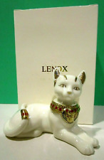 LENOX IVORY EGYPTIAN CAT sculpture -- -- NEW in BOX picture
