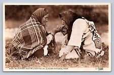 J96/ Native American Indian RPPC Postcard Glacier Park Park Blackfeet 110 picture
