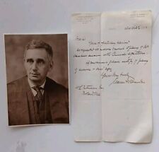 LOUIS BRANDEIS LETTER SIGNED / DATED 1882  picture