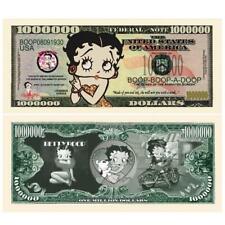 Betty Boop Million Dollar Novelty Bill Funny Money with Holder picture