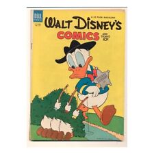 Walt Disney's Comics and Stories #157 Dell comics Fine+ [h/ picture